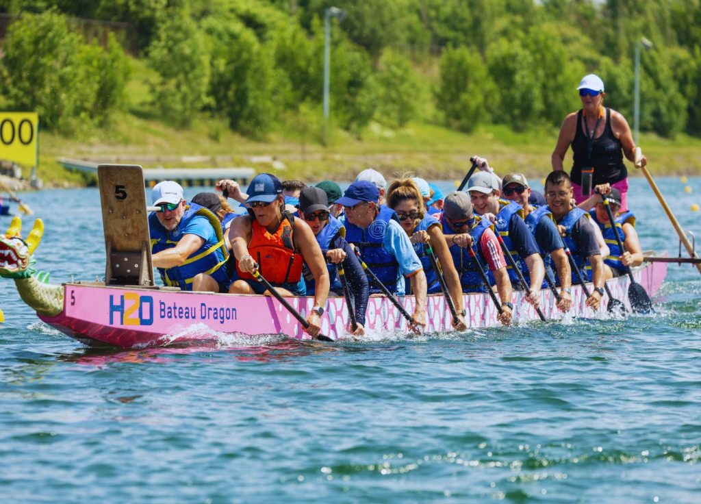 Initiation bateau dragon H2o Montréal