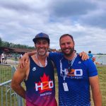 P-O Girard et Christian Moreau, fondateurs H2o Bteau Dragon